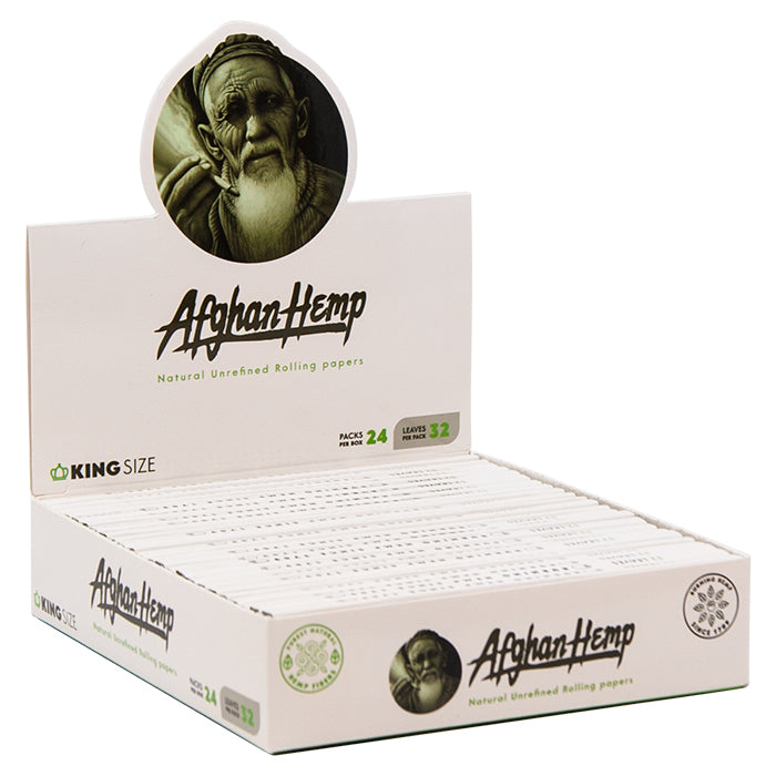 Afghan Hemp Papers King Classic 24CT