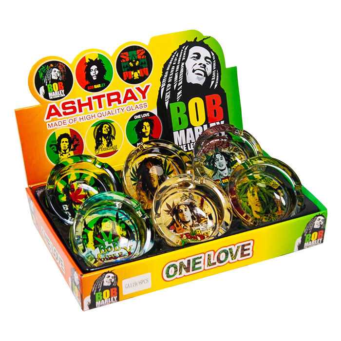 Ashtray Bob Marley 6CT