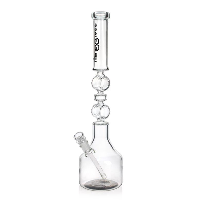 Glass Guru Waterpipe 20.5" Circular Design