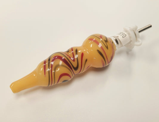 Nectar Collector 5.5" 10M Steel Fume Glass