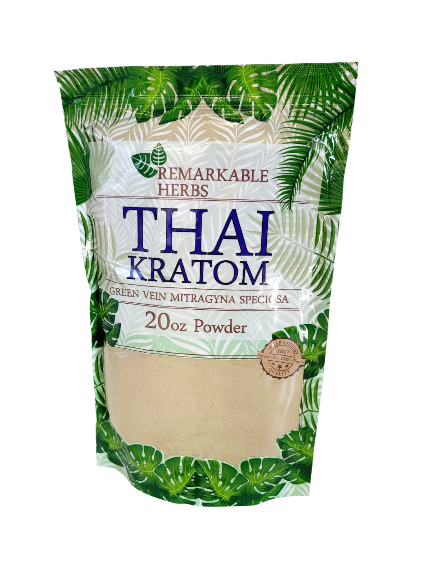 Remarkable Herbs Kratom Powder 20OZ Thai