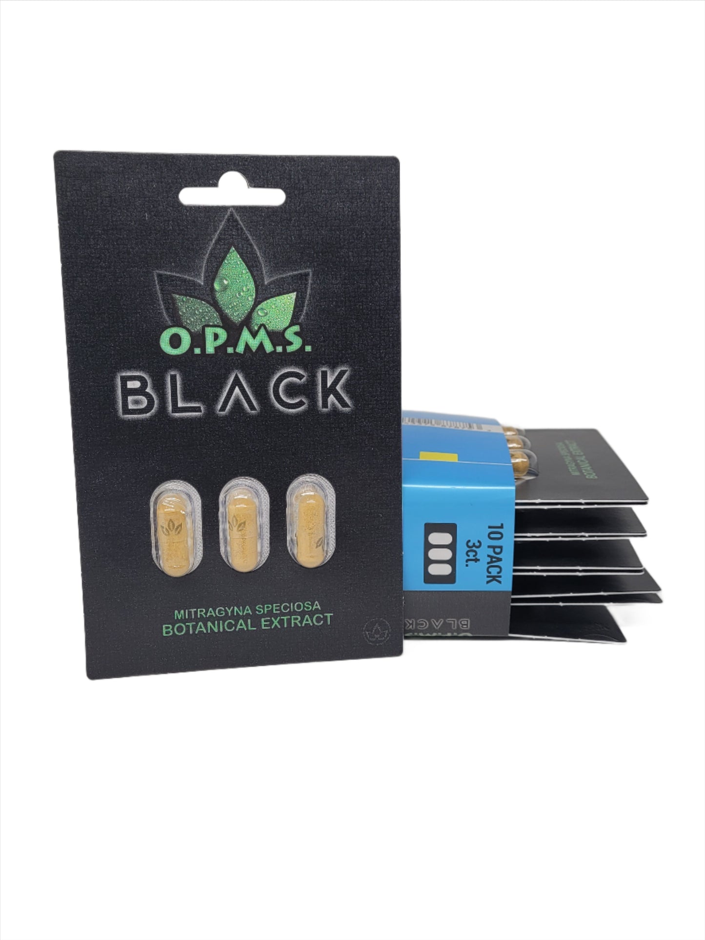 OPMS Kratom Caps 3CT Black 10CT / 1CT