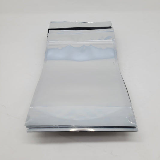 Mylar Bag 1OZ Single Zipper 50ct
