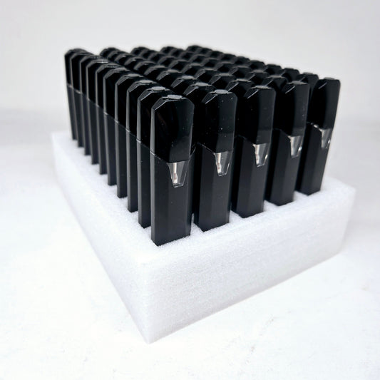 Disposable Cart 2ML Conqueror Pre-Capped Black 50CT