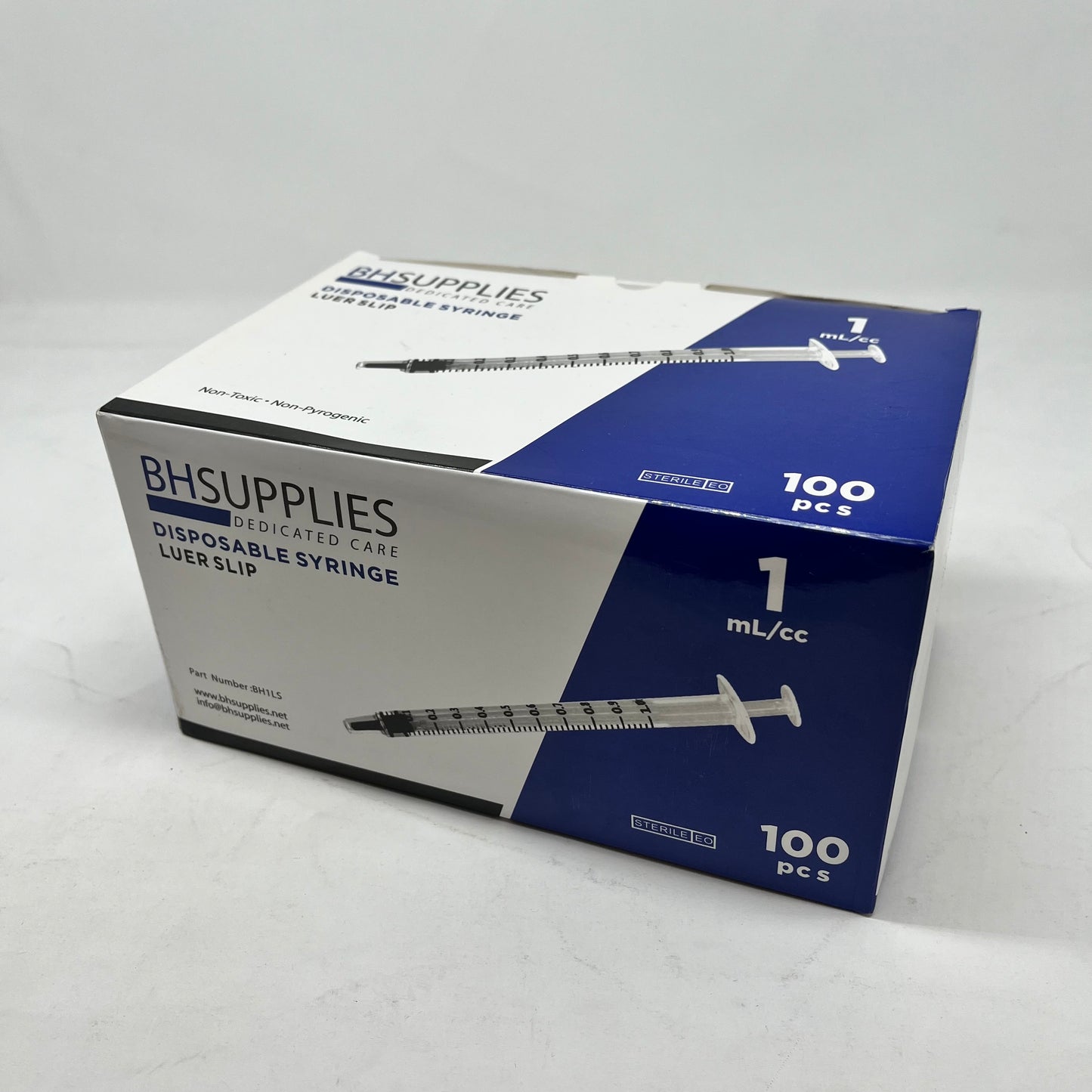 BH Syringe 1ML 100CT
