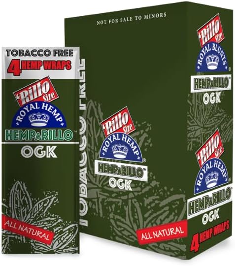 Hemparillo Wraps 15CT Box