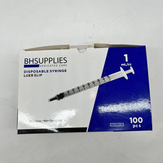 BH Syringe 1ML 100CT