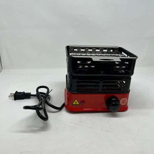 Cocous Red Coal Burner Party Size