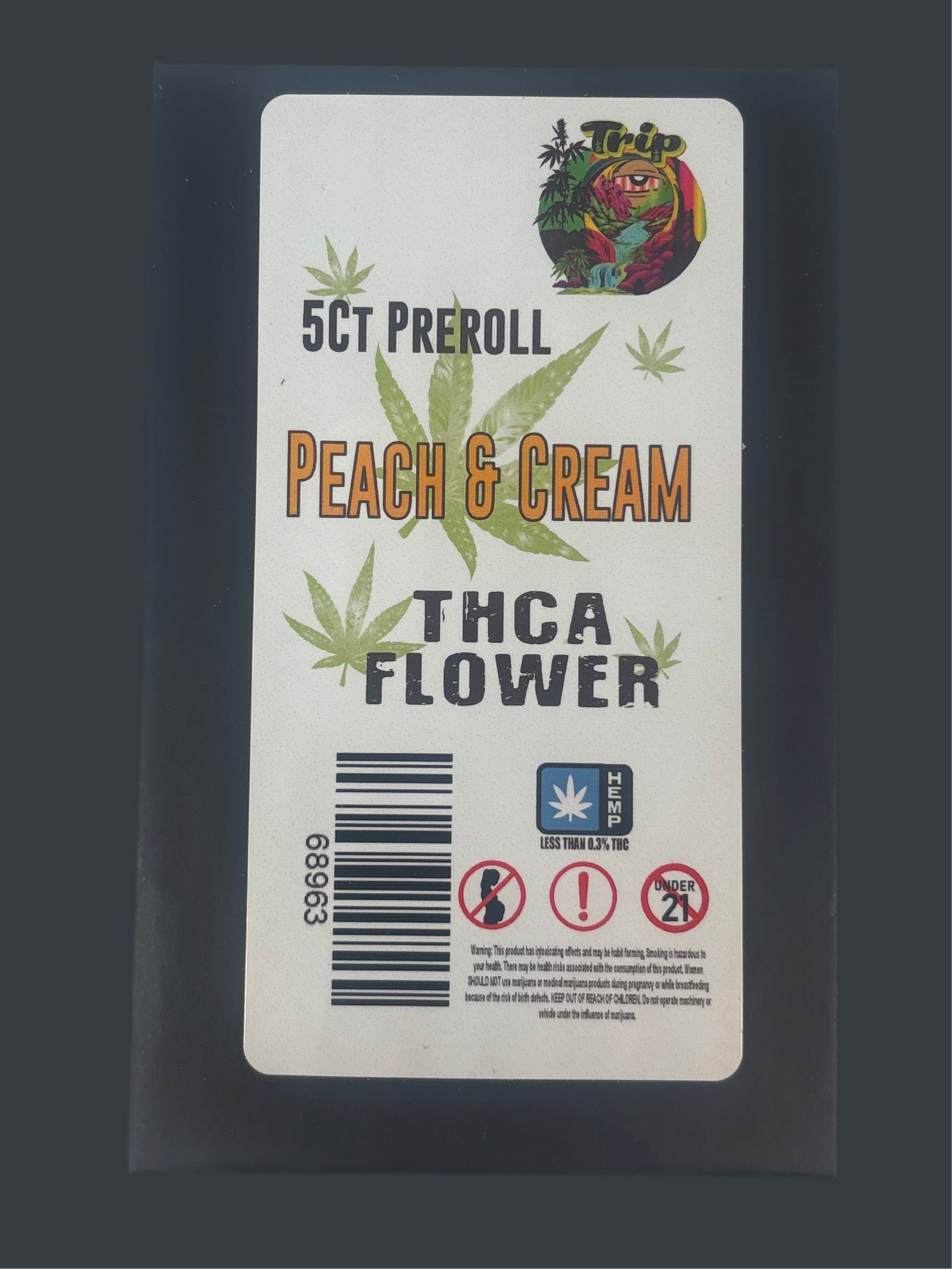 Trip THCA Flower "Peaches & Cream"
