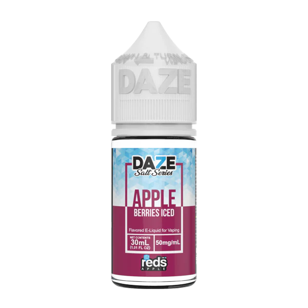 7 Daze EJuice 30ML Reds Apple Berries Iced 50MG
