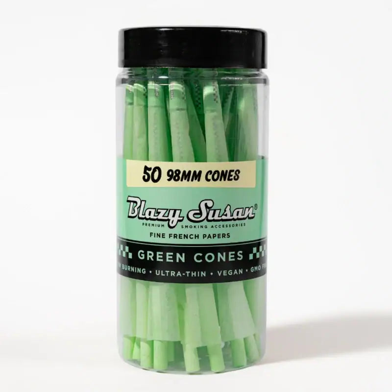Green prerolled cones