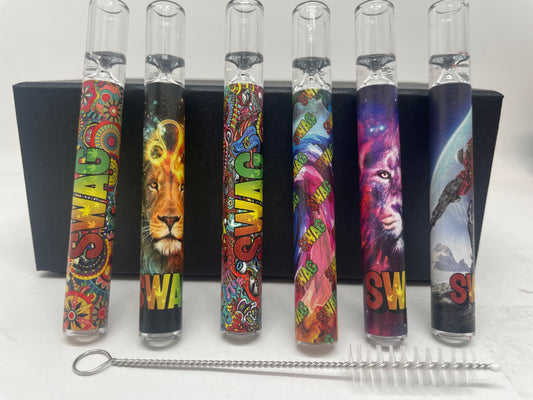 Chillum 4.5" Design w/Brush 40CT