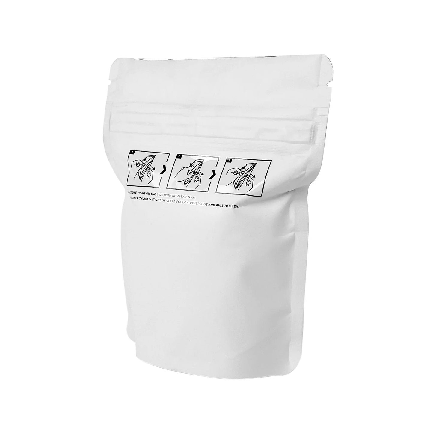 Mylar Bag 1/8OZ Single Zipper 50CT