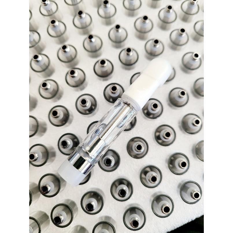 Cart 1ML White Ceramic Tip C3 100CT