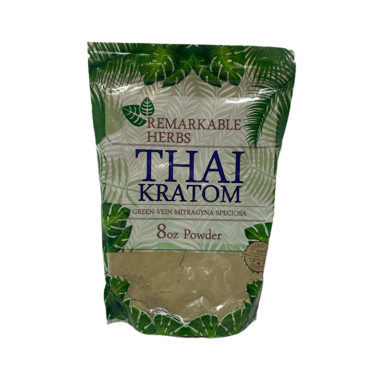 Remarkable Herbs Kratom Powder 8OZ Thai Green