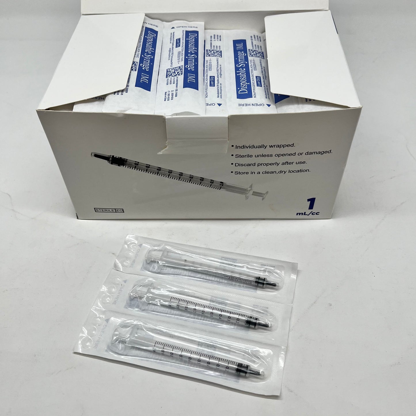 BH Syringe 1ML 100CT