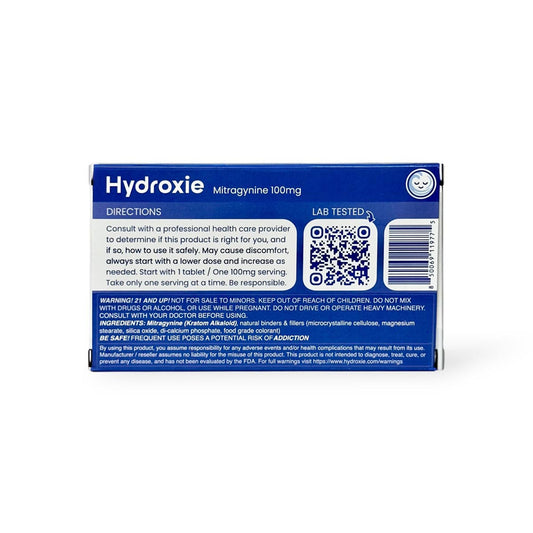 Hydroxie Kratom MIT 100mg Chewable Tablets