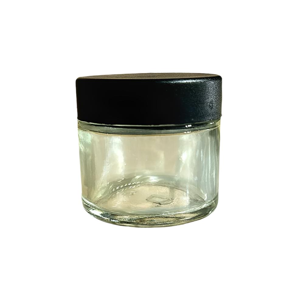 Jar 2OZ Clear Flat Lid Case 160CT