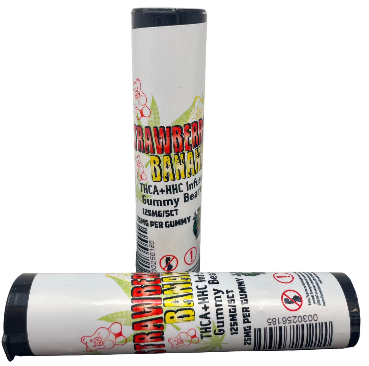 TRIP THCP 25MG Gummy Bears Strawberry Banana