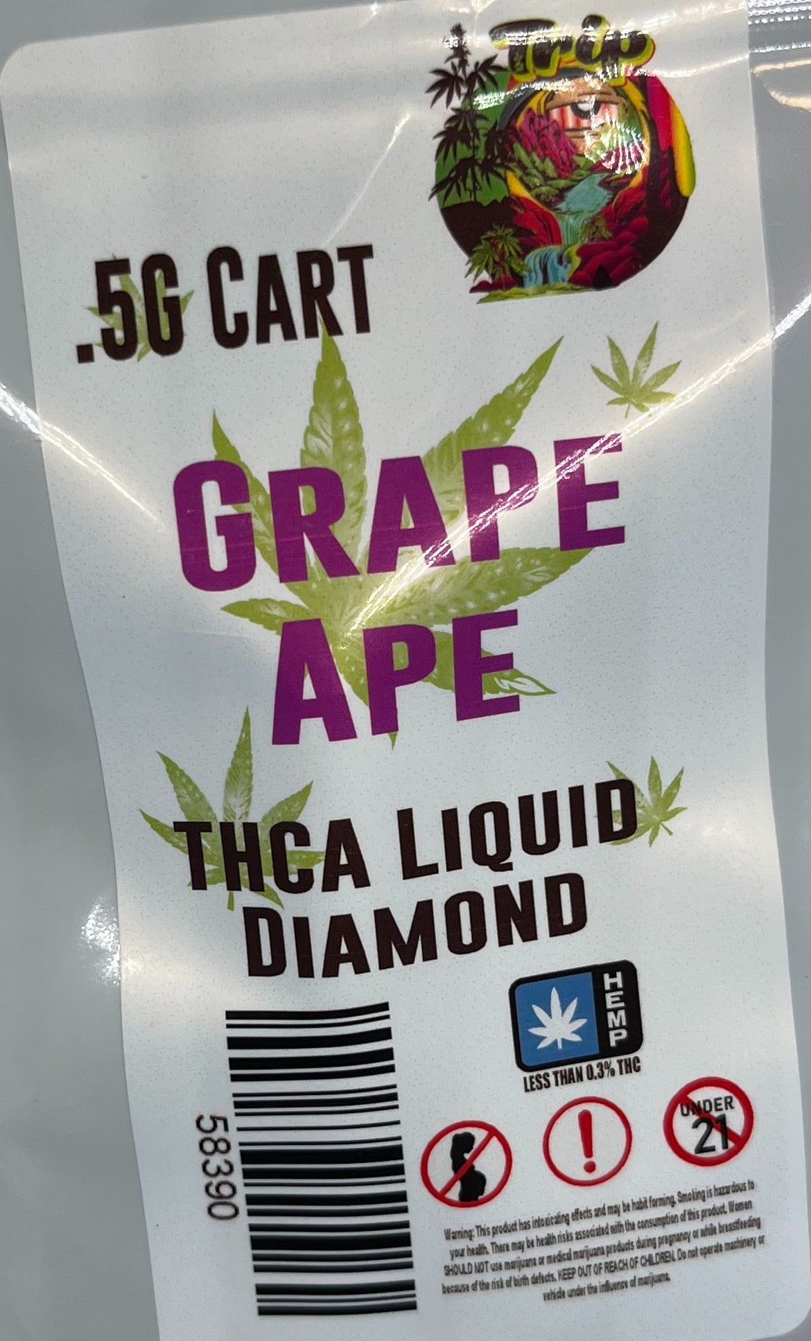 Trip THCA Liquid Diamond .5g Cart