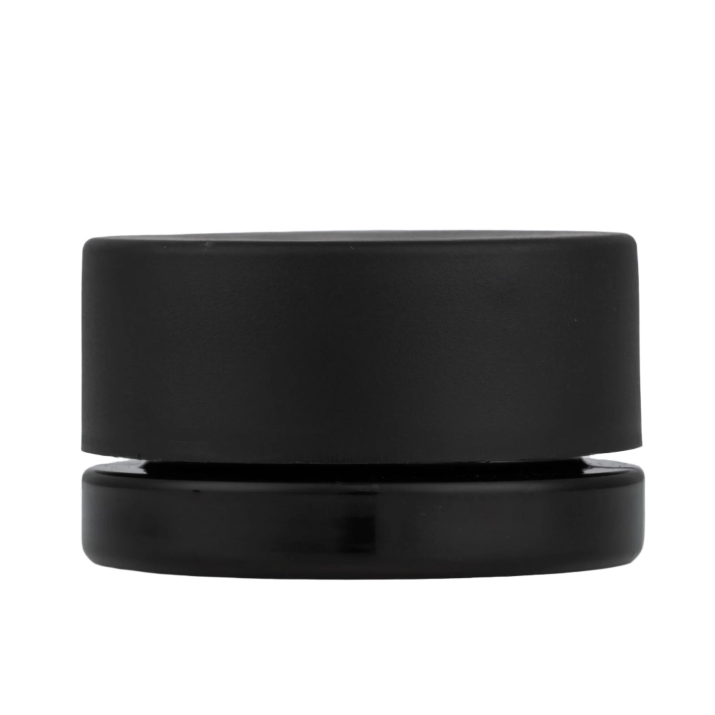 Jar 9ML Round Black Matte 360ct Case