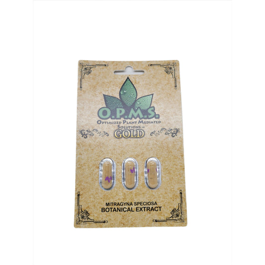 OPMS Kratom Caps 3CT Gold 10CT