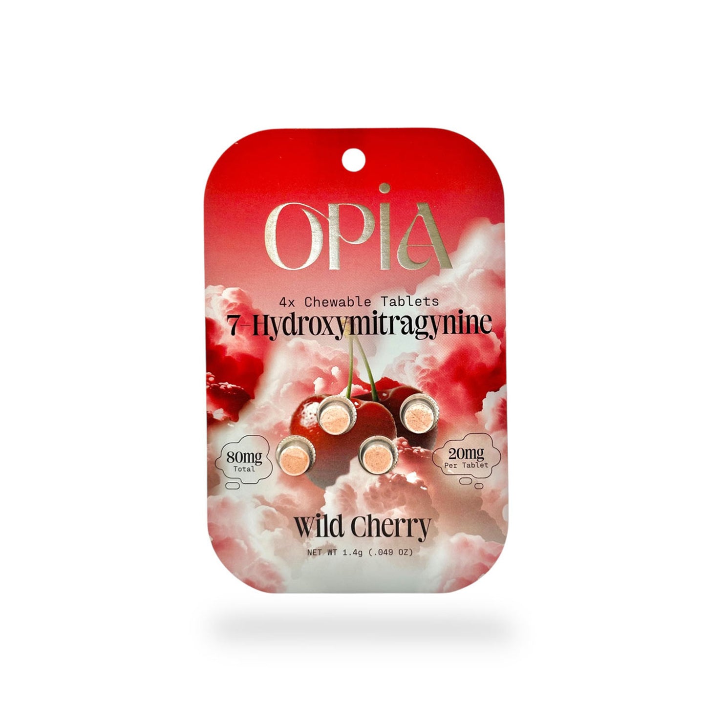OPiA 7-Hydroxymitragynine 20mg Chewable Tablets 4ct