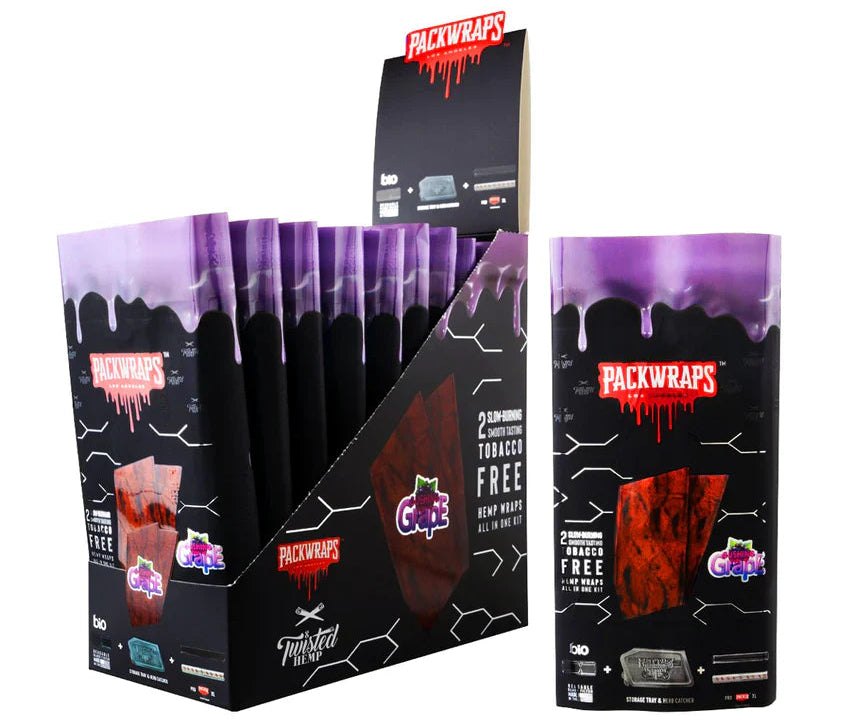 Pack Wraps 2CT Gushing Grape 10CT Box