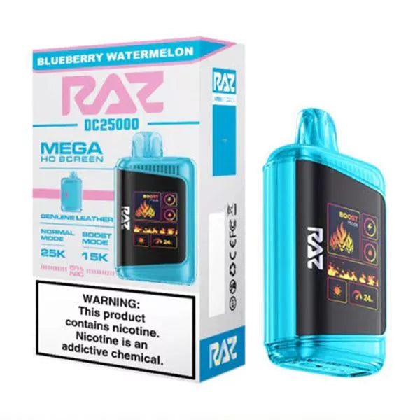 RAZ Vape Bar DC25K Disposable Vape 5ct Box