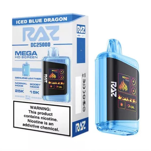 RAZ Vape Bar DC25K Disposable Vape 5ct Box