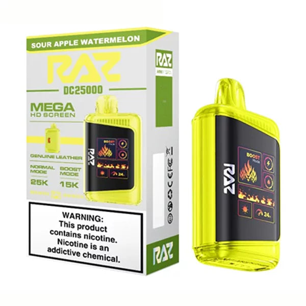 RAZ Vape Bar DC25K Disposable Vape 5ct Box