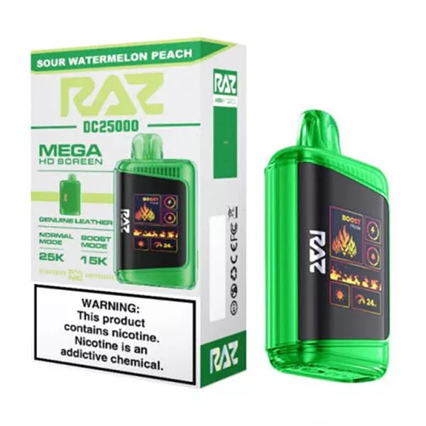 RAZ Vape Bar DC25K Disposable Vape 5ct Box