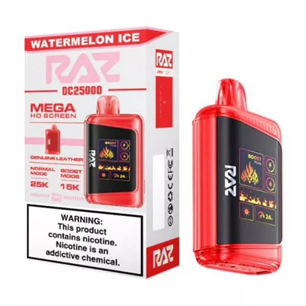 RAZ Vape Bar DC25K Disposable Vape 5ct Box
