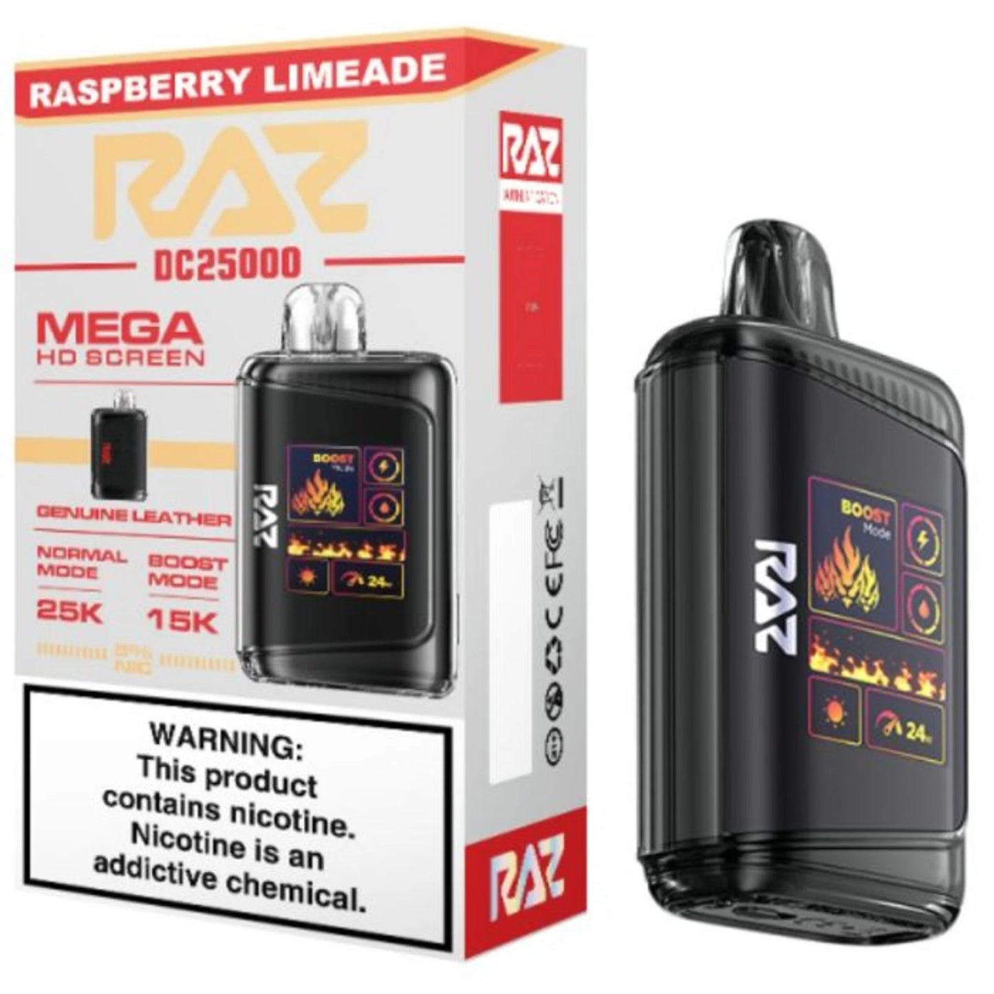 RAZ Vape Bar DC25K Disposable Vape 5ct Box