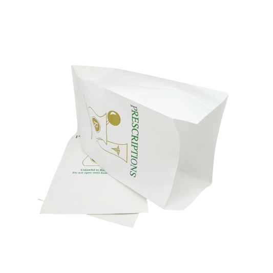 RX Paper Bag L Green 100CT
