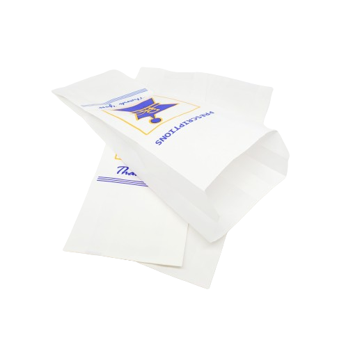 RX Paper Bag S Blue 100CT
