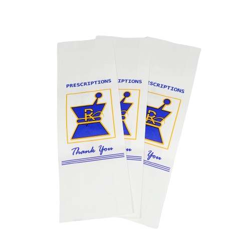 RX Paper Bag S Blue 100CT