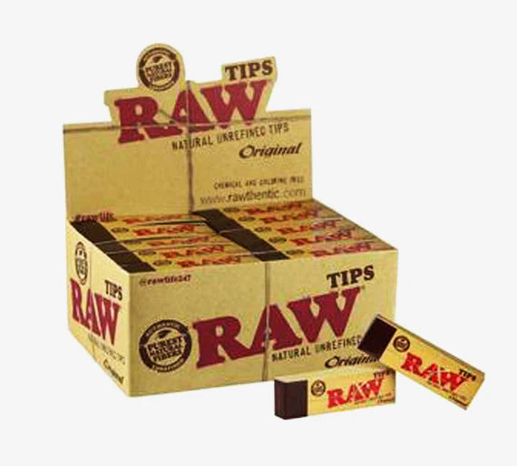 Raw Tips Natural Unrefined 50CT