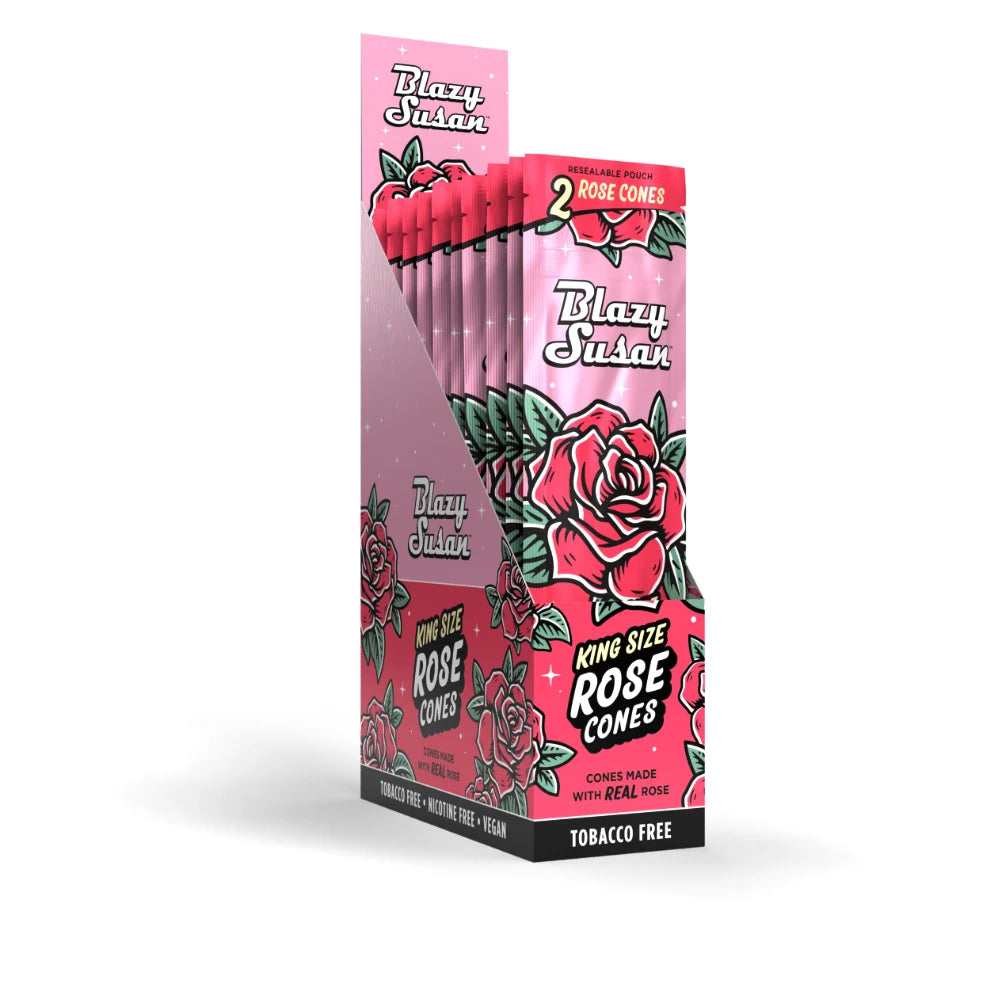 Blazy Susan Rose Cones King Size 10ct Box