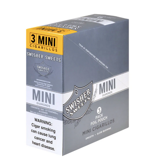 Swisher Sweet Cigarillos 3CT Mini Box 15CT