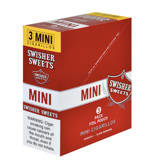 Swisher Sweet Cigarillos 3CT Mini Box 15CT