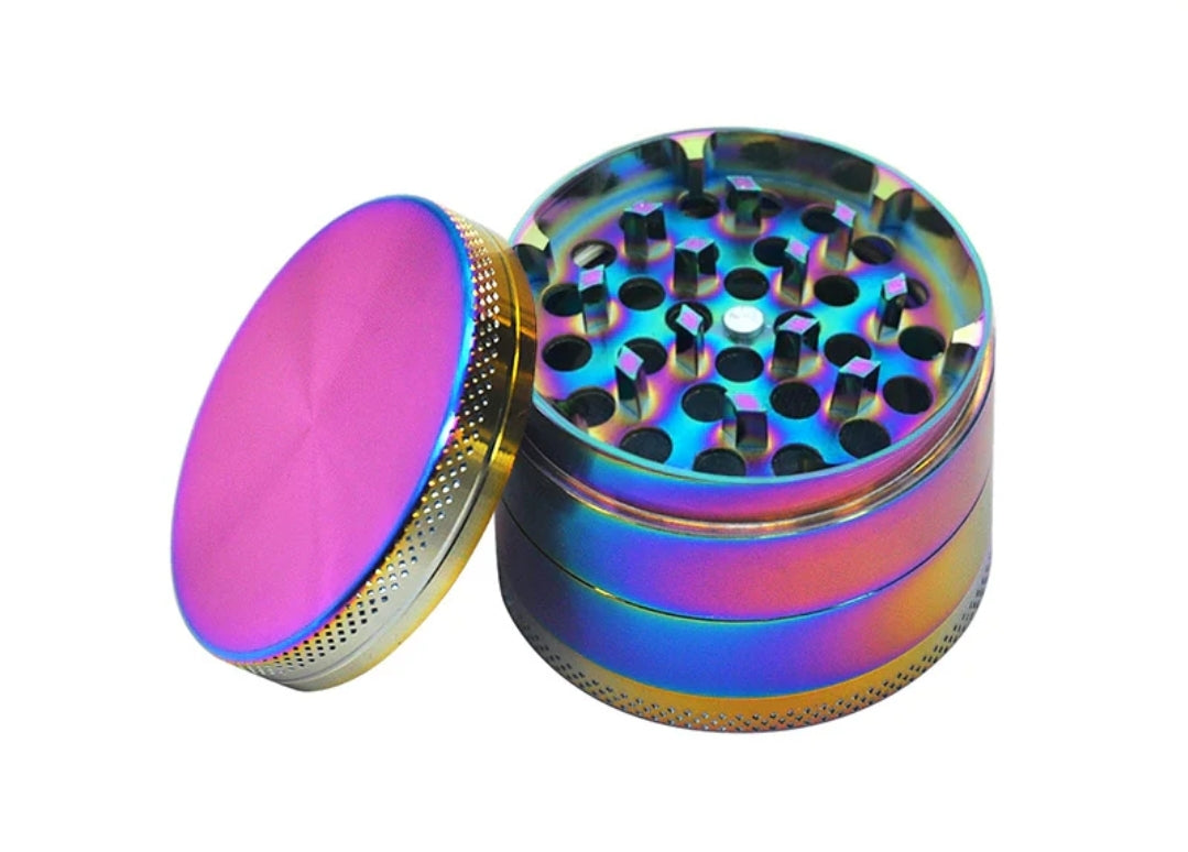 Grinder 50MM 4X Rainbow Oilslick
