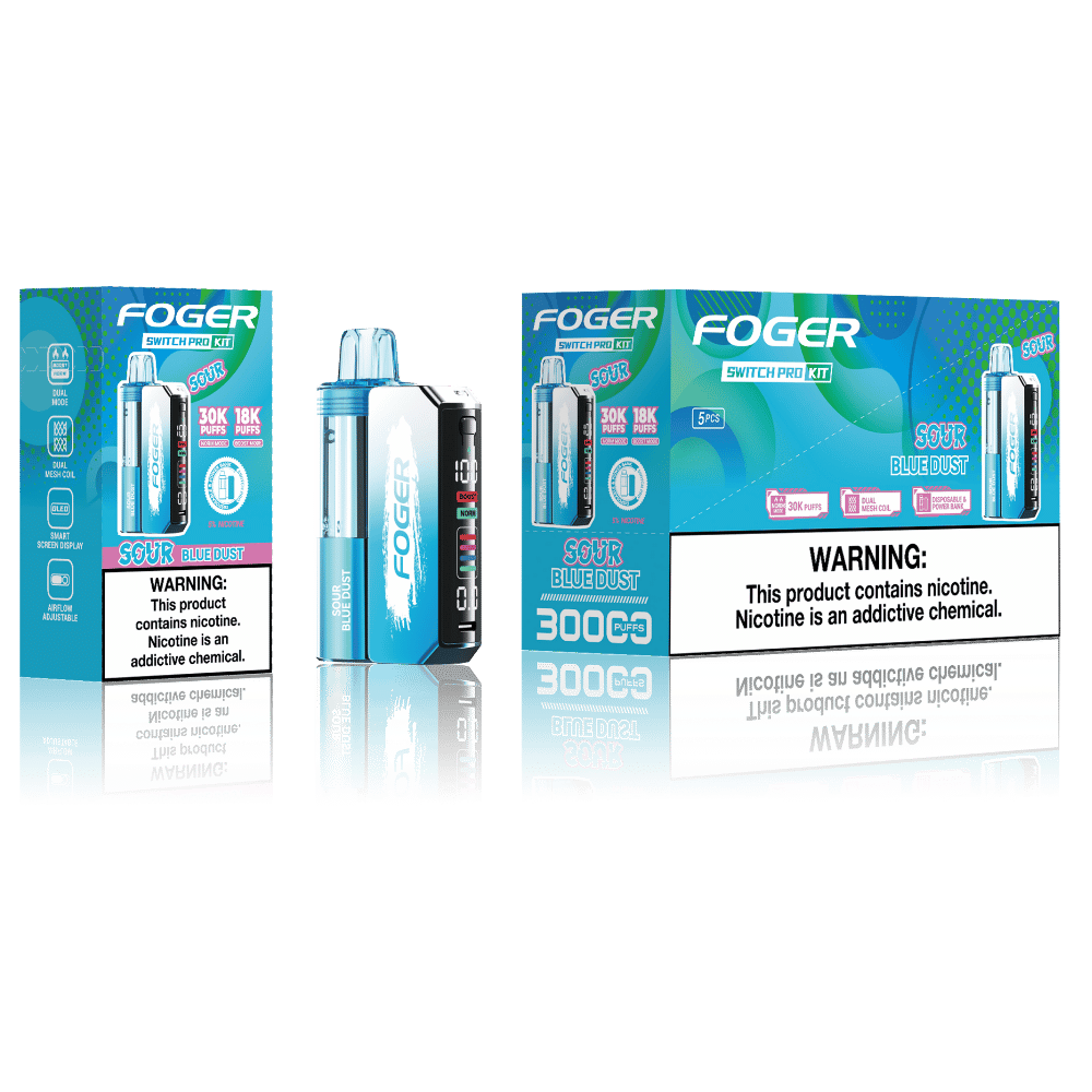 Foger Switch Pro Vape Kit 30k 5ct Box