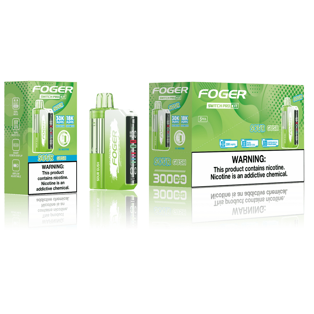 Foger Switch Pro Vape Kit 30k 5ct Box