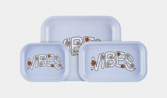 VIBES Rolling Tray Small Daisy