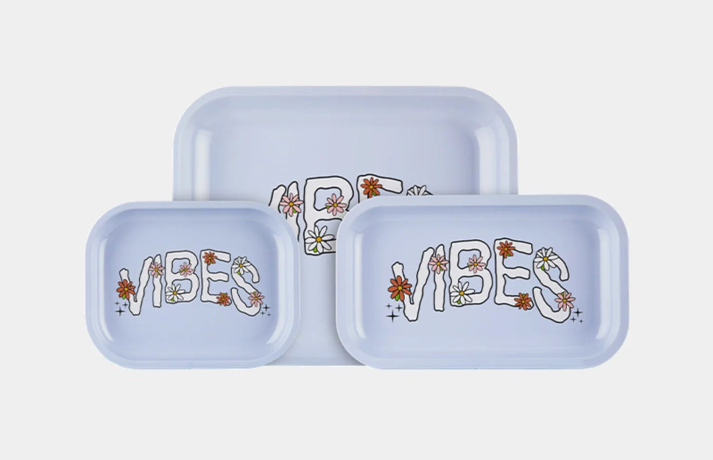 VIBES Rolling Tray Medium Daisy