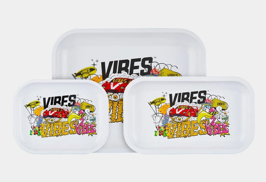 VIBES Rolling Tray Medium Collage
