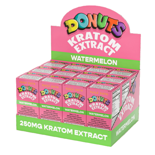 Donuts Kratom Gold Shot Variety Pack 12CT