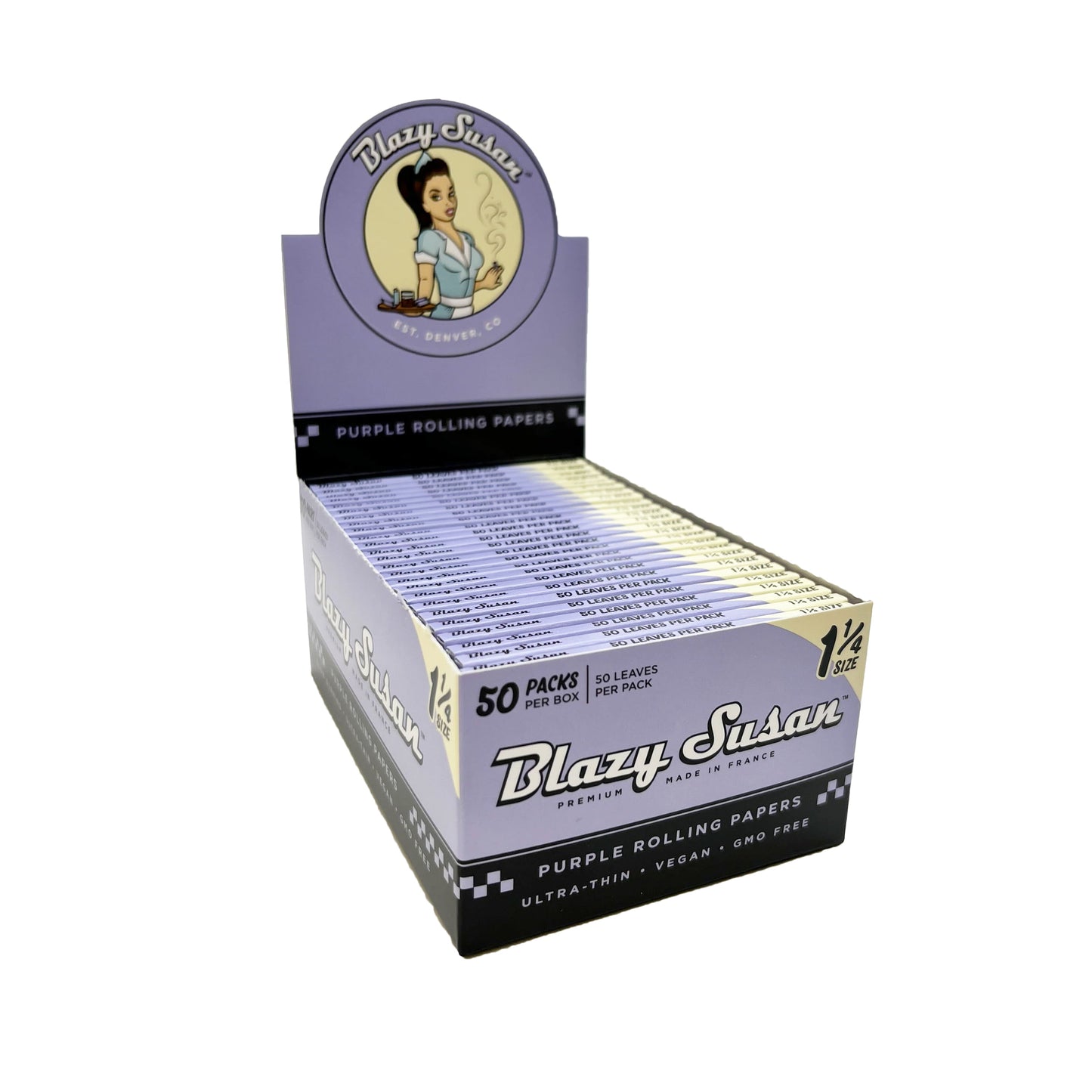 Blazy Susan Purple Rolling Papers