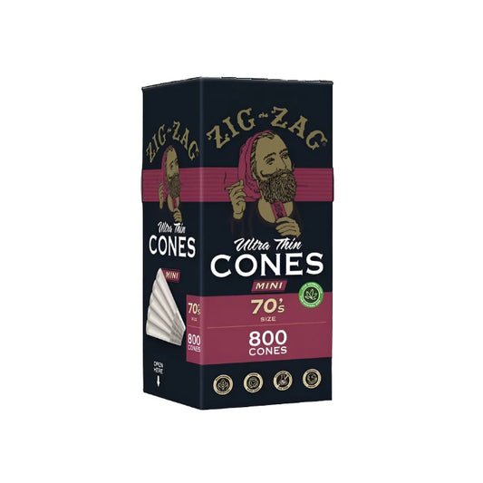 Zig Zag Cones 70MM Bulk 800CT